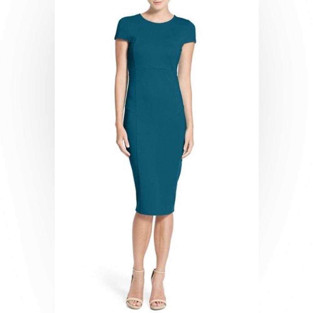 Felicity & Coco Ward Seamed Pencil Dress
